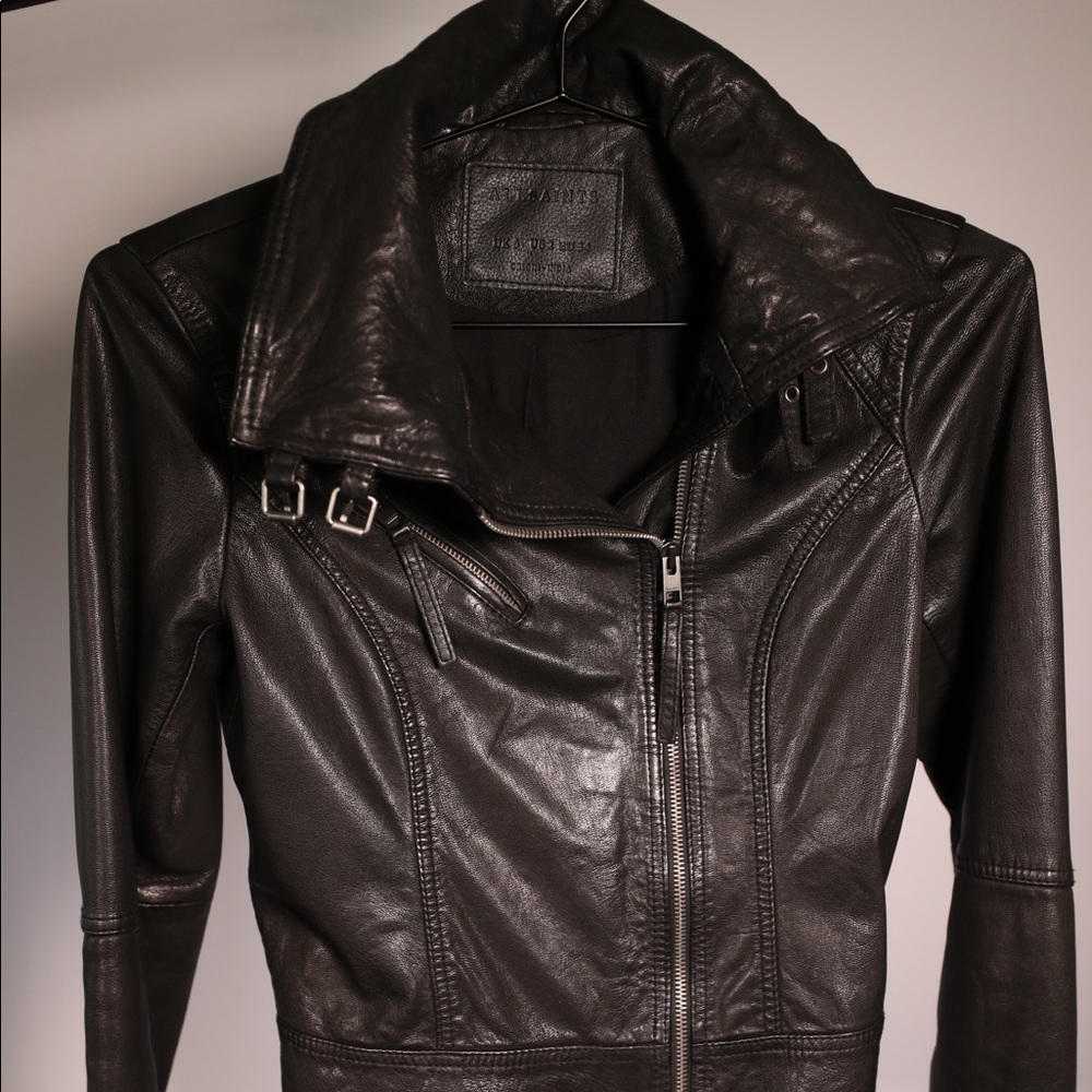 All Saints Leather Jacket